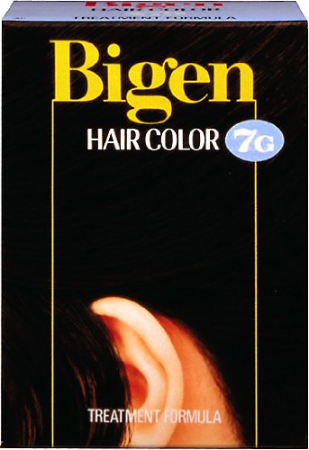 ビゲン　ヘアカラー　7G　自然な黒褐色 容量40ML ホーユー ヘアカラー・白髪用
