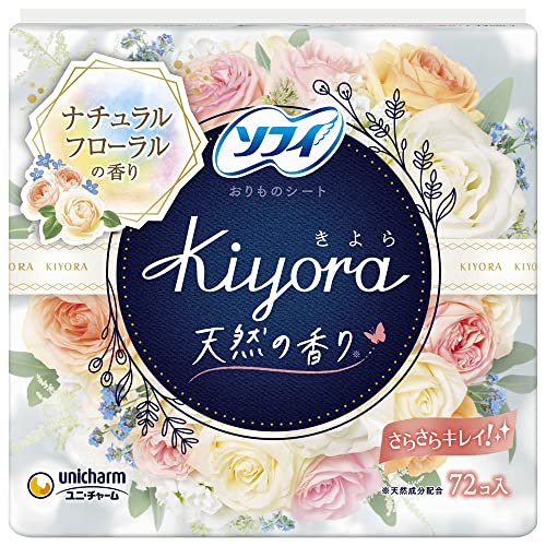 ソフィＫｉｙｏｒａナチュラルフローラル７２枚 容量72枚 ユニ・チャーム（ユニチャーム） 生理用品