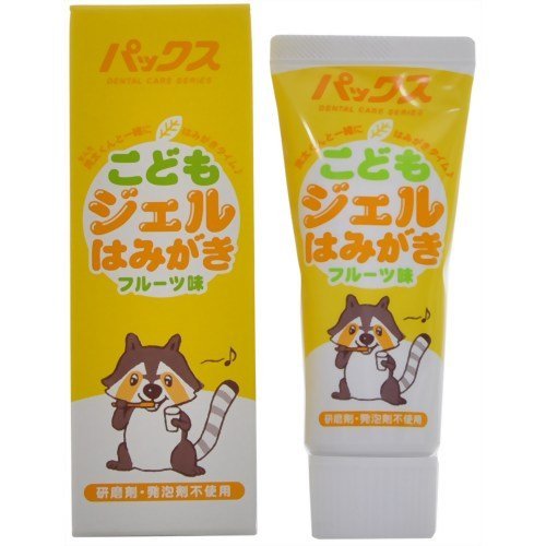 パックスこどもジェルはみがき５０Ｇ 容量50G 太陽油脂 歯磨き