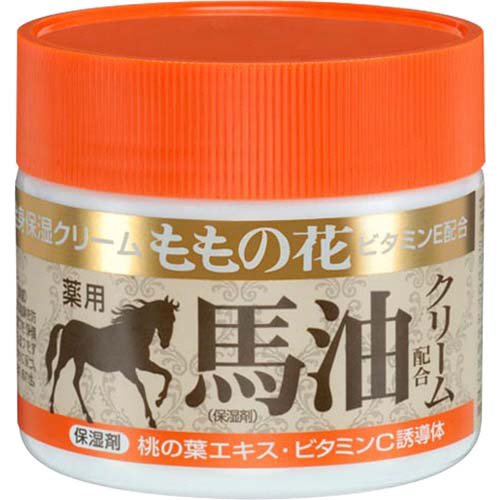 ももの花　薬用馬油配合クリーム 容量70G オリヂナル ボディクリーム・ローション