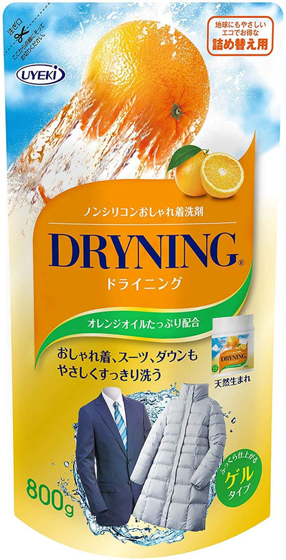 ドライニング詰替用８００Ｇ 容量800G ＵＹＥＫＩ 衣料用洗剤