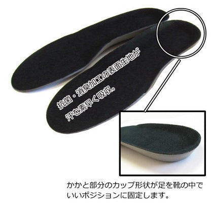 スポーツインソール　クロ　ラージ 容量1個 コロンブス シューケア