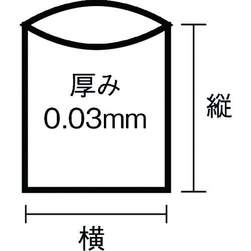 Ｌ－１０規格袋１０号　透明　１００枚 容量 日本サニパック ポリ袋・レジ袋