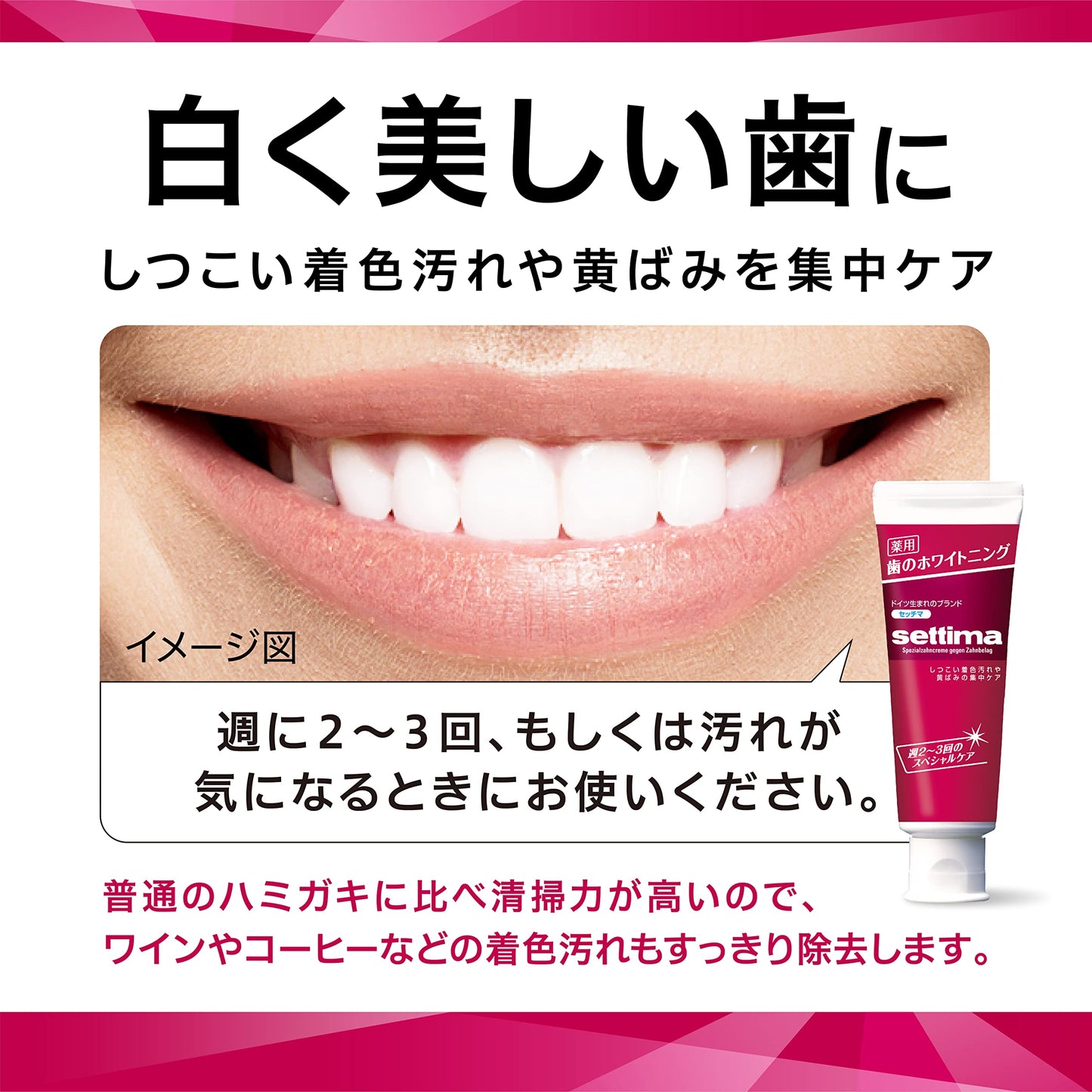 セッチマはみがきスペシャル　［スタンディングタイプ］ 容量80G サンスター 歯磨き