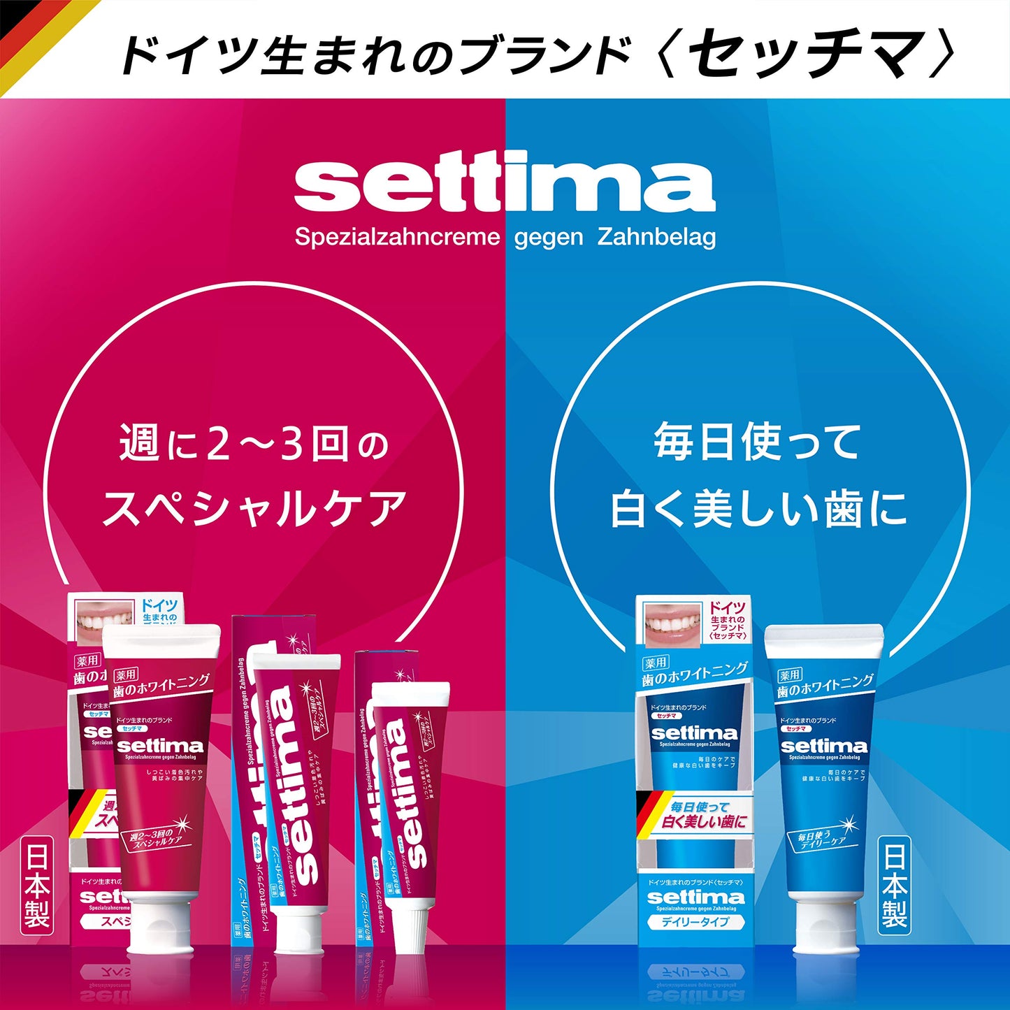 セッチマはみがきスペシャル　［スタンディングタイプ］ 容量80G サンスター 歯磨き