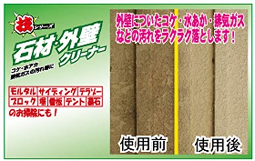 技シリーズ　石材外壁クリーナー　４Ｌ 容量4L 友和 床用洗剤