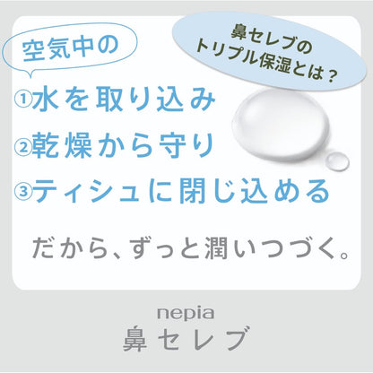 ネピア鼻セレブポケットティシュ１６個パック 容量24個 王子ネピア ティッシュ