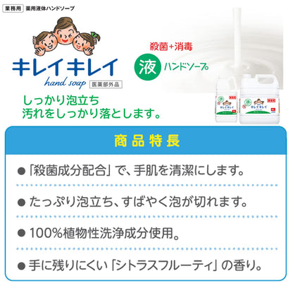 業務用キレイキレイハンドソープ２Ｌ 容量2L ライオンハイジーン ハンドソープ