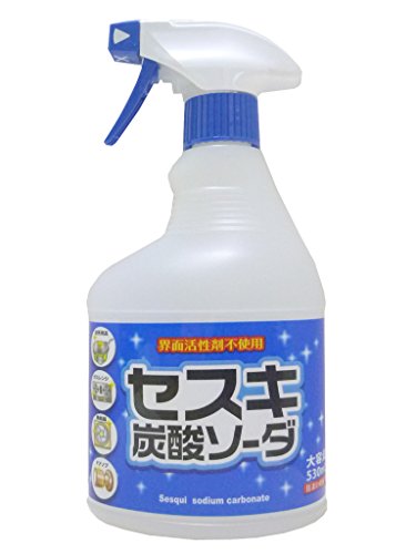 セスキ炭酸ソーダスプレー 容量530ML ロケット石鹸 住居洗剤・重曹