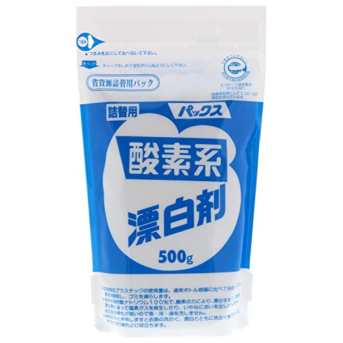 パックス酸素系漂白剤詰替用５００Ｇ 容量500G 太陽油脂 漂白剤