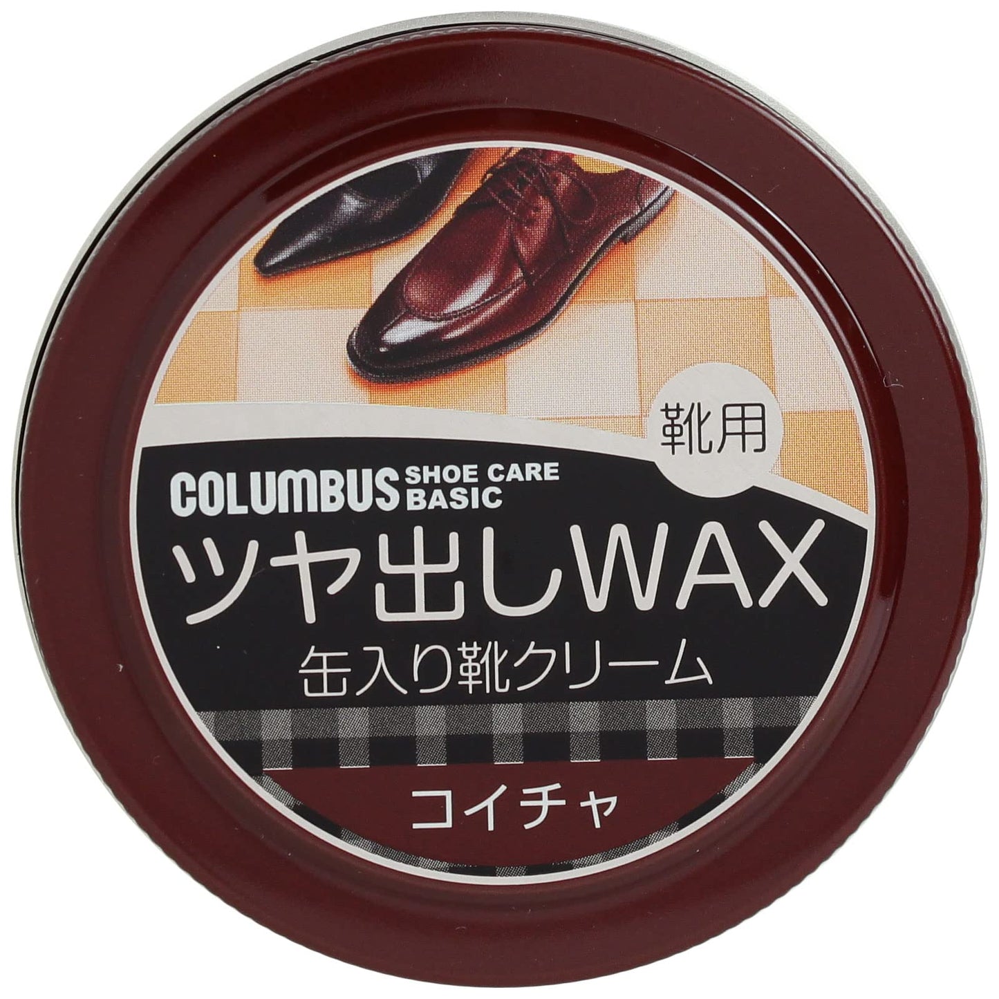 コロンブスベーシック缶　濃茶 容量40G コロンブス シューケア