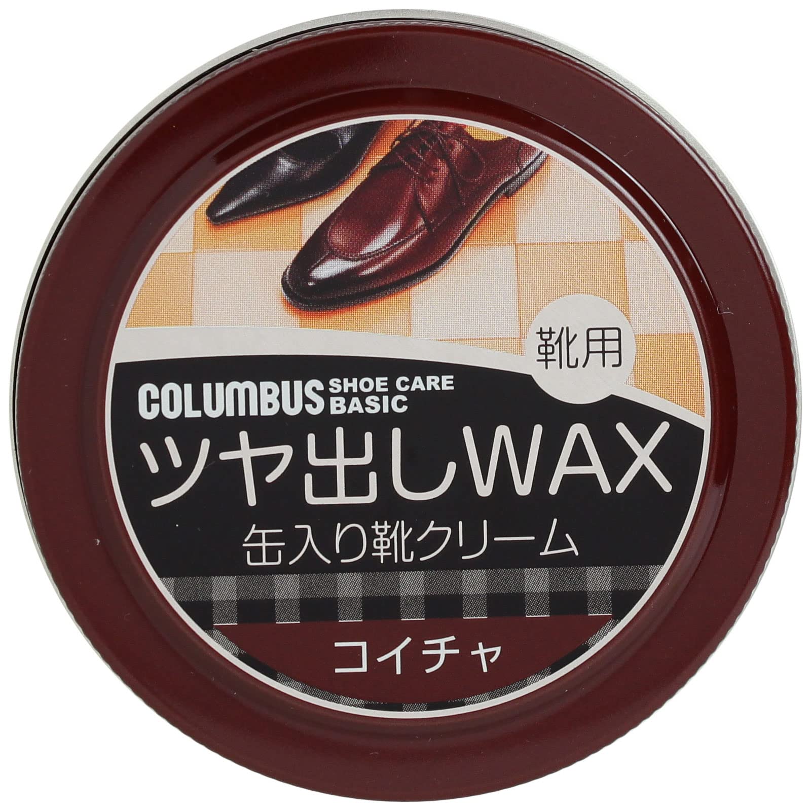 コロンブスベーシック缶　濃茶 容量40G コロンブス シューケア