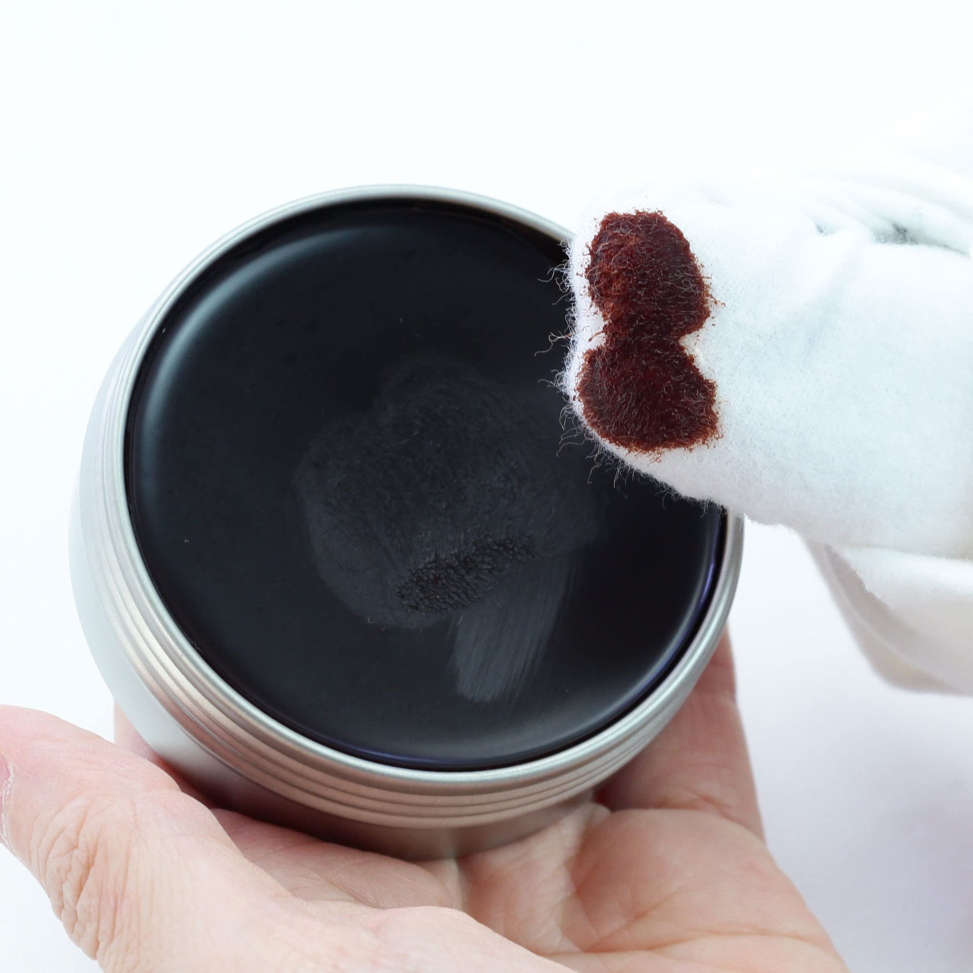 コロンブスベーシック缶　濃茶 容量40G コロンブス シューケア