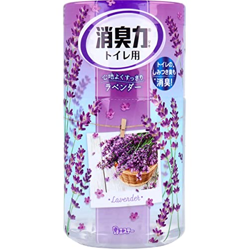 消臭力トイレ用　ラベンダー 容量400ML エステー 芳香剤・トイレ用