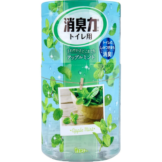 消臭力トイレ用　アップルミント 容量400ML エステー 芳香剤・トイレ用