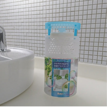 消臭力トイレ用　アクアソープ 容量400ML エステー 芳香剤・トイレ用