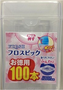 ＊フレッシュフロスピック１００本 容量100本 デンタルプロ フロス・歯間ブラシ