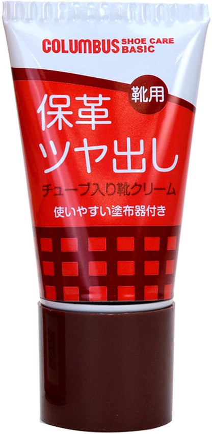 コロンブスベーシックチューブ　濃茶 容量50G コロンブス シューケア