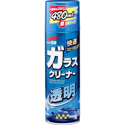 ガラスクリーナー透明４８０ＭＬ 容量480ML ソフト９９ カー用品・洗剤・クリーナー