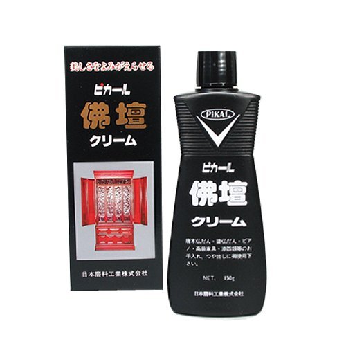 仏壇クリーム１５０ｇ 容量 日本磨料工業 家具 家電 掃除