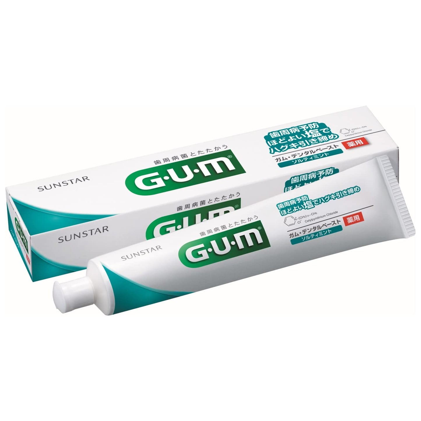 ＧＵＭデンタルペーストソルティミント１５０Ｇ 容量150G サンスター 歯磨き