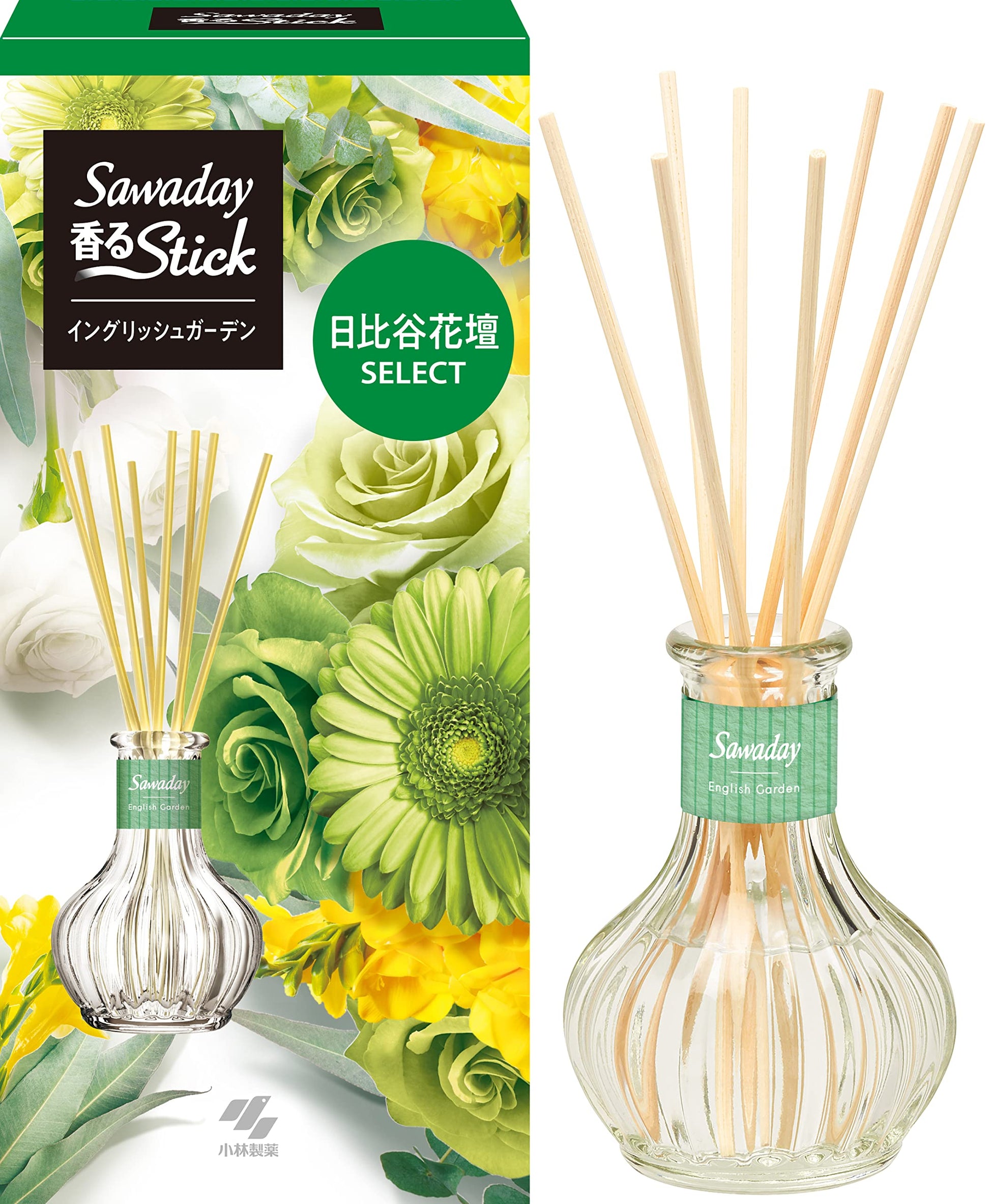 サワデー香るStick　イングリッシュガーデン 容量70ML 小林製薬 芳香剤・部屋用