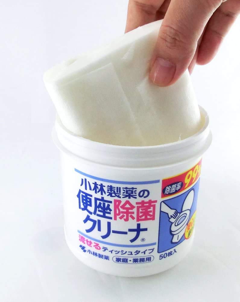 便座除菌クリーナ　家庭業務用　つめ替用 容量50枚 小林製薬 衛生用品