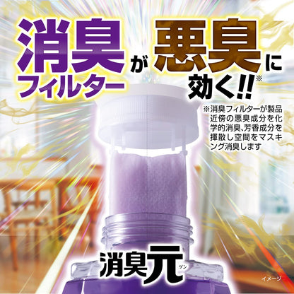 トイレの消臭元　ふんわり清潔せっけん 容量400ML 小林製薬 芳香剤・トイレ用