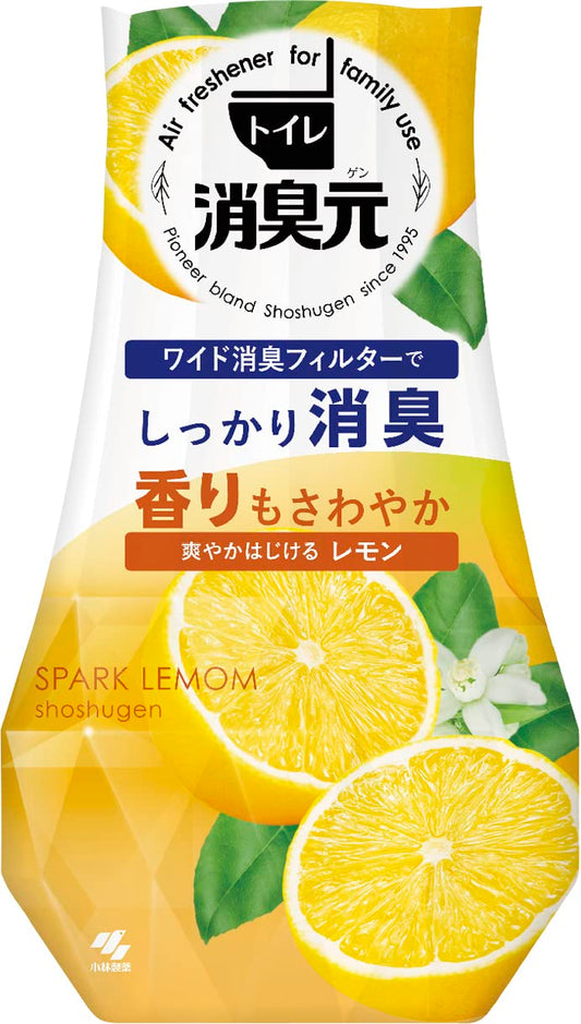 トイレの消臭元　爽やかはじけるレモン 容量400ML 小林製薬 芳香剤・トイレ用