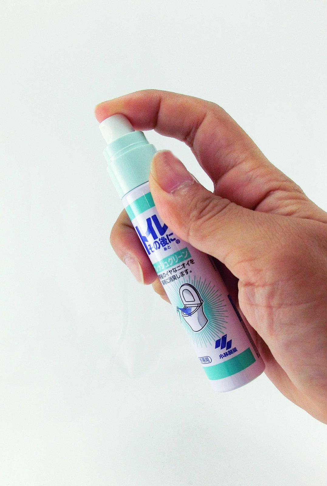 トイレその後に携帯用　フレッシュグリ－ン 容量23ML 小林製薬 芳香剤・トイレ用