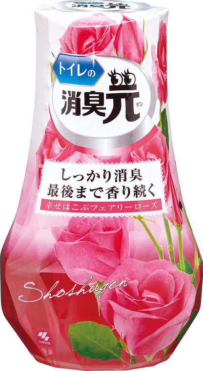 トイレの消臭元　幸せはこぶフェアリーローズ 容量400ML 小林製薬 芳香剤・トイレ用