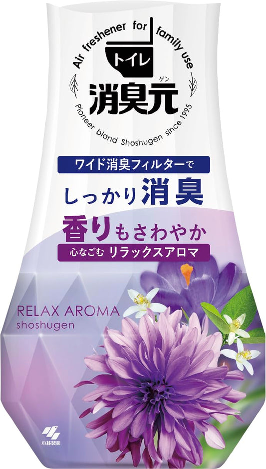 トイレの消臭元　心なごむリラックスアロマ 容量400ML 小林製薬 芳香剤・トイレ用