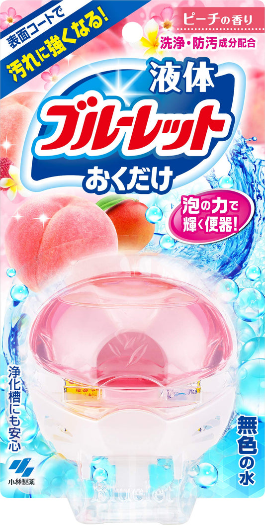 液体ブルーレットおくだけ　ピーチの香り 容量70G 小林製薬 芳香剤・タンク
