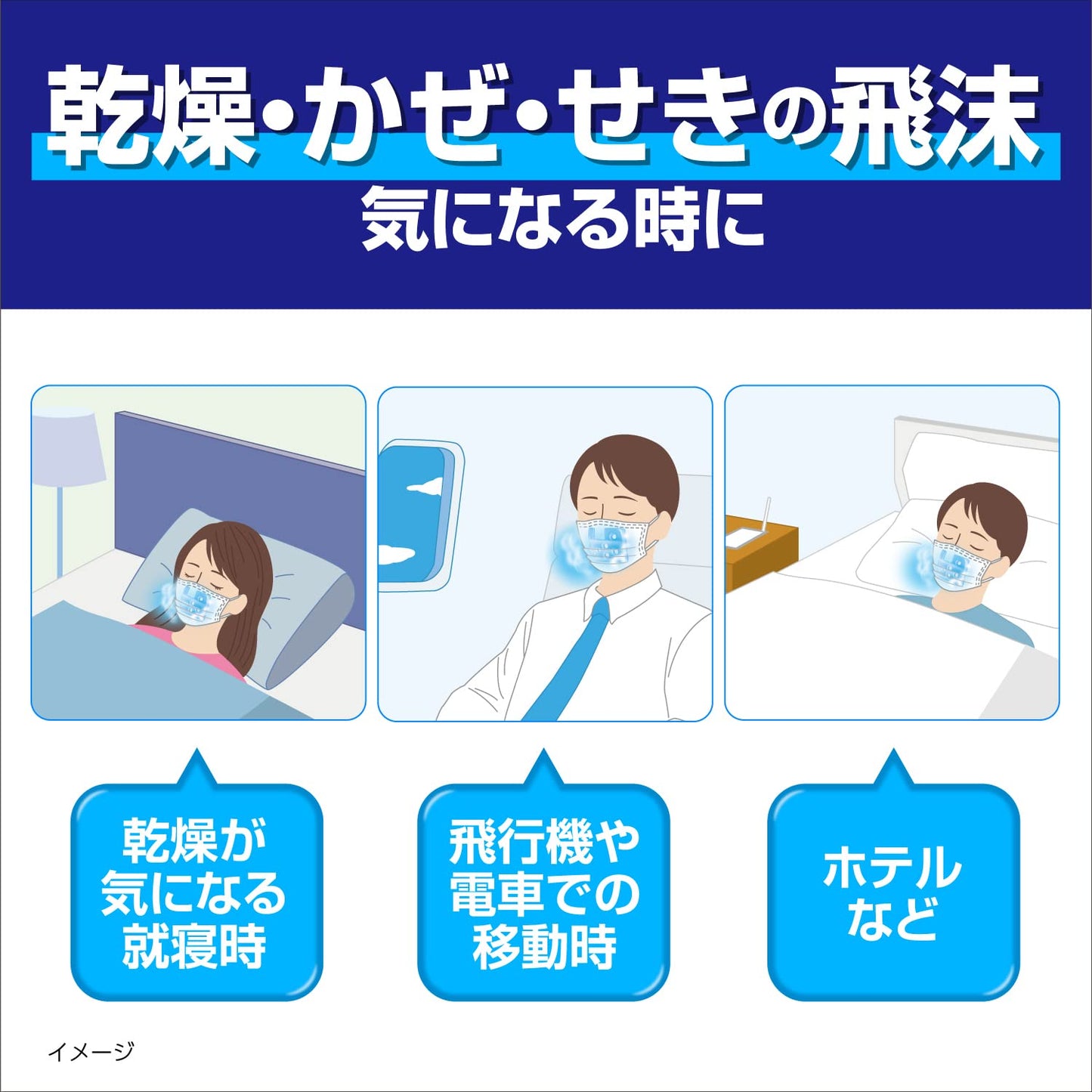 のどぬ～るぬれマスク就寝用　ゆず＆かりんの香り 容量3枚 小林製薬 マスク