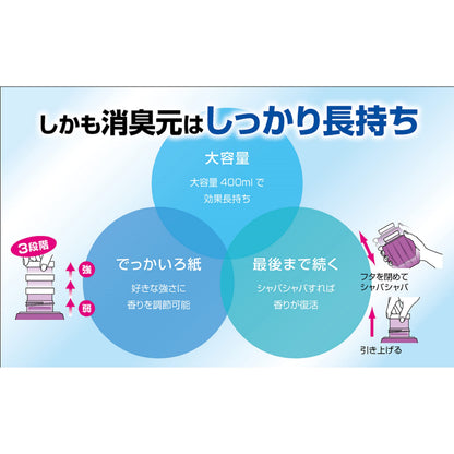 お部屋の消臭元　カモミール＆アロマの香り 容量400ML 小林製薬 芳香剤・部屋用
