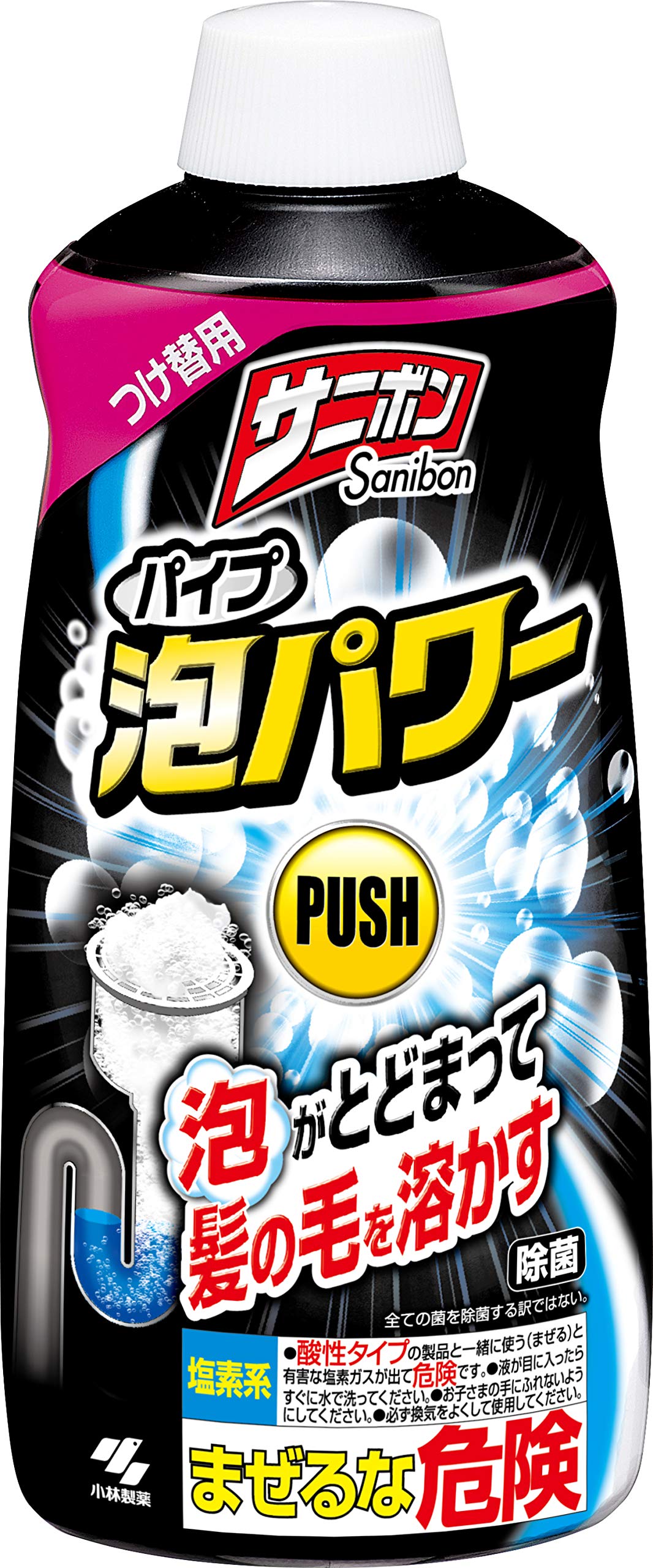 サニボン泡パワー　つけ替用 容量400ML 小林製薬 住居洗剤・パイプクリーナー