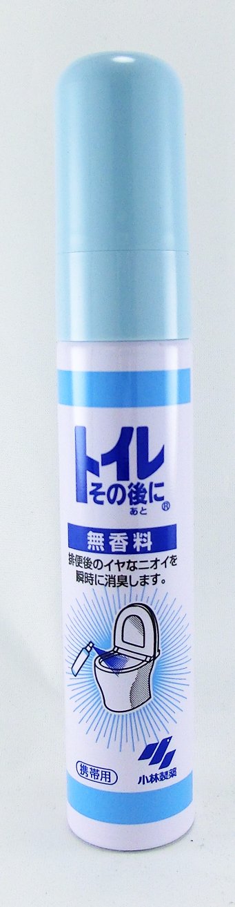 トイレその後に携帯用　無香料 容量23ML 小林製薬 芳香剤・トイレ用