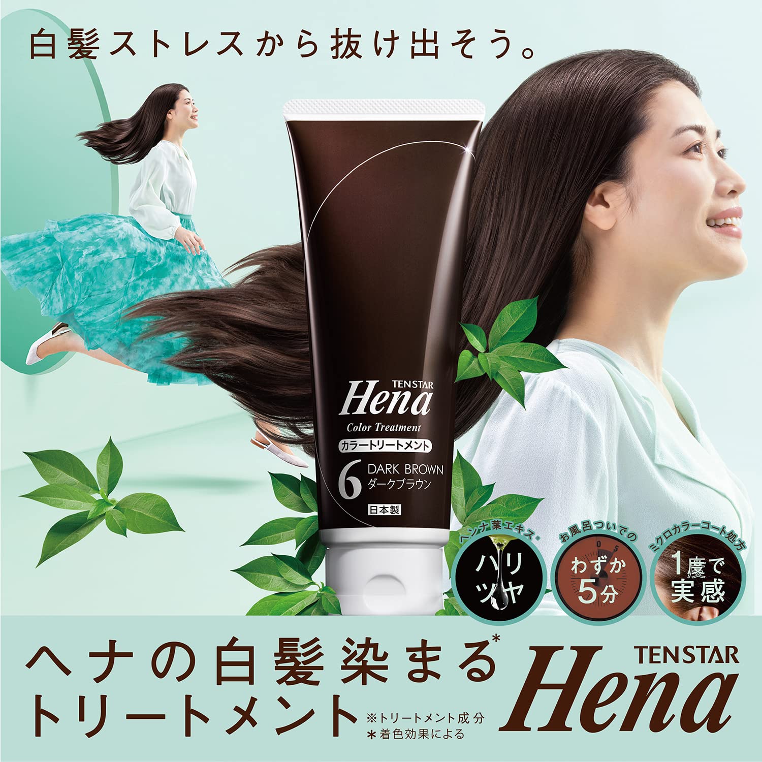 テンスターカラーＴＭブラウン２５０Ｇ 容量250G 三宝商事 ヘアカラー・白髪用
