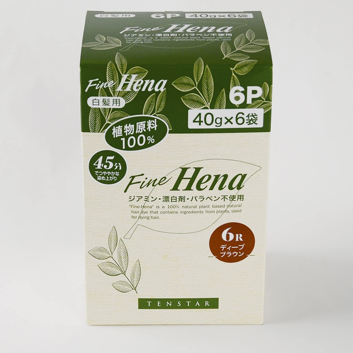 ＴＦＨ－１２Ｎテンスターフアインヘナ６ＰＤＥＢ 容量240G 三宝商事 ヘアカラー・白髪用