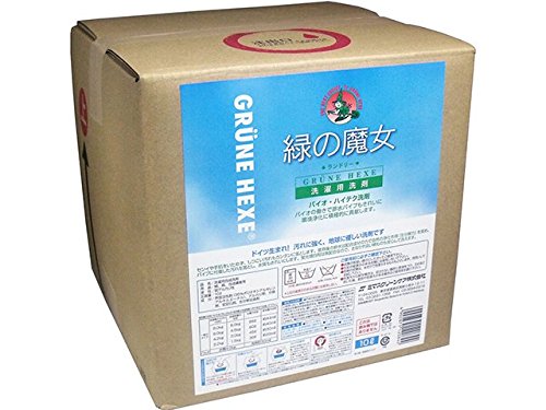 緑の魔女ランドリー　業務用バックインボックス 10L容量10L 三宝商事 衣料用洗剤