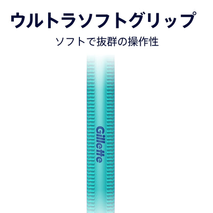 ジレット　カスタムプラスEX　ディスポーザブル首振式6本入り 容量6本 ジレット 男性用カミソリ