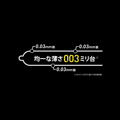ゼロゼロスリー　リアルフィット　１０個 容量10個 オカモト コンドーム
