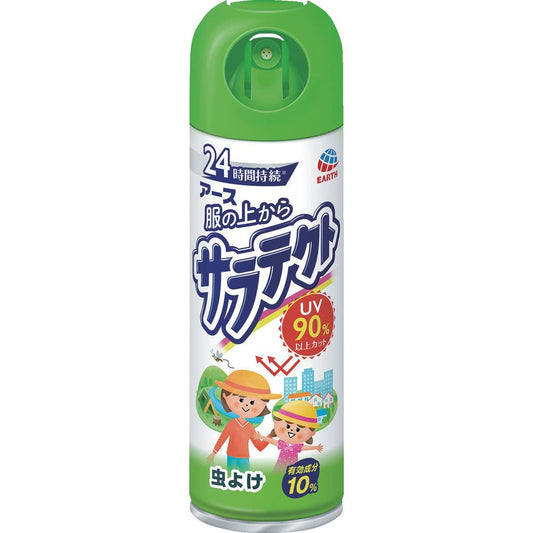 服の上からサラテクト 容量200ML アース製薬 殺虫剤・虫よけ