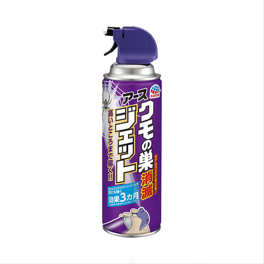 クモの巣消滅ジェット 容量450ML アース製薬 殺虫剤・クモ