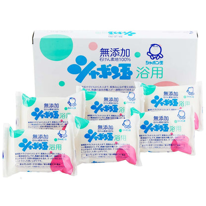 シャボン玉浴用石鹸６個箱 容量6ｺ シャボン玉販売 石鹸