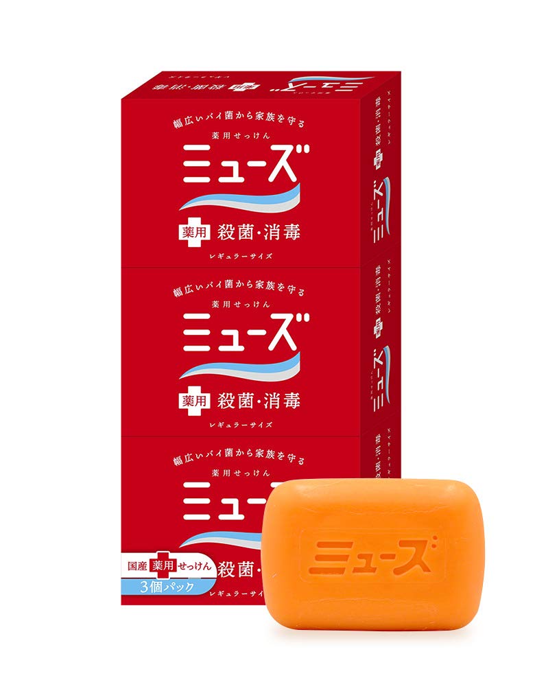 ミューズ石鹸レギュラー９５Ｇ３Ｐ 容量95G レキッドベンキーザー 石鹸