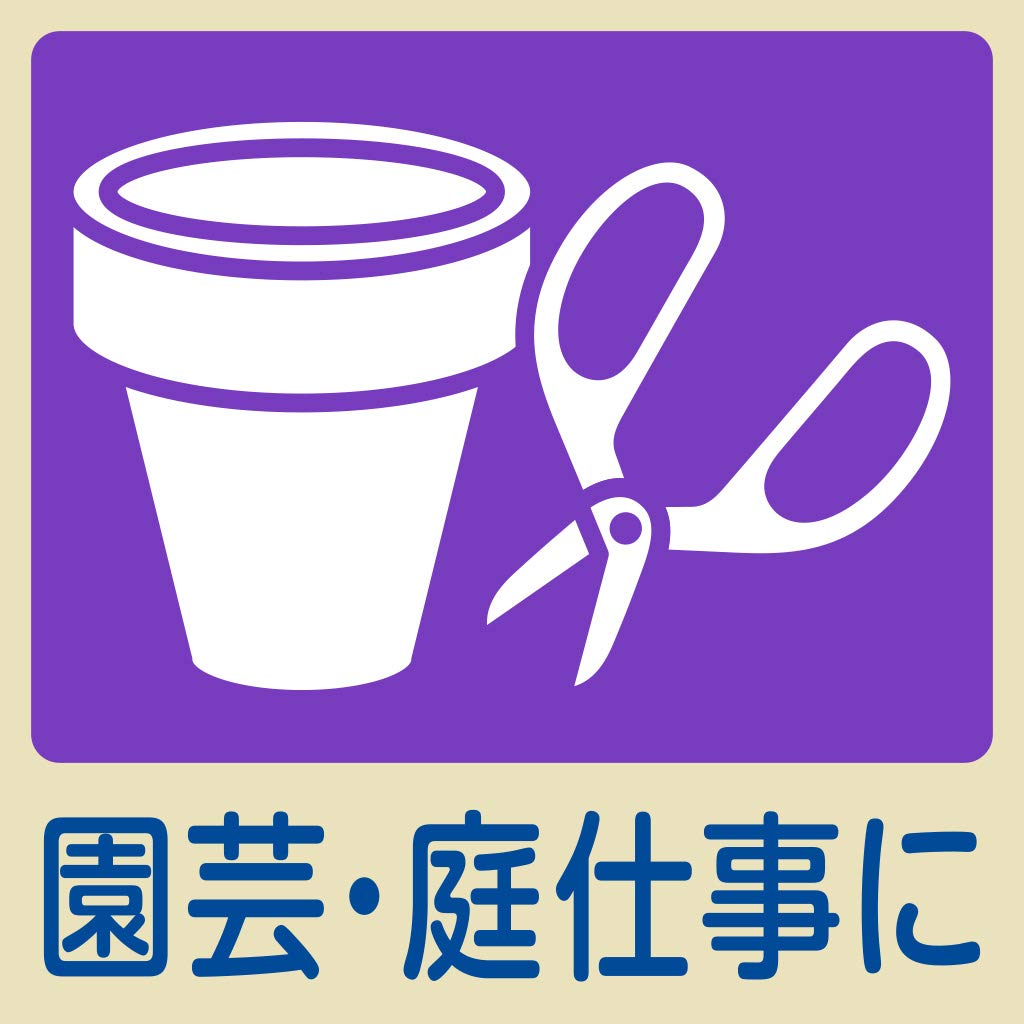 ファミリー ビニール 手袋 厚手 指・手のひら強化 炊事・掃除用 Lサイズ パープル容量1双
