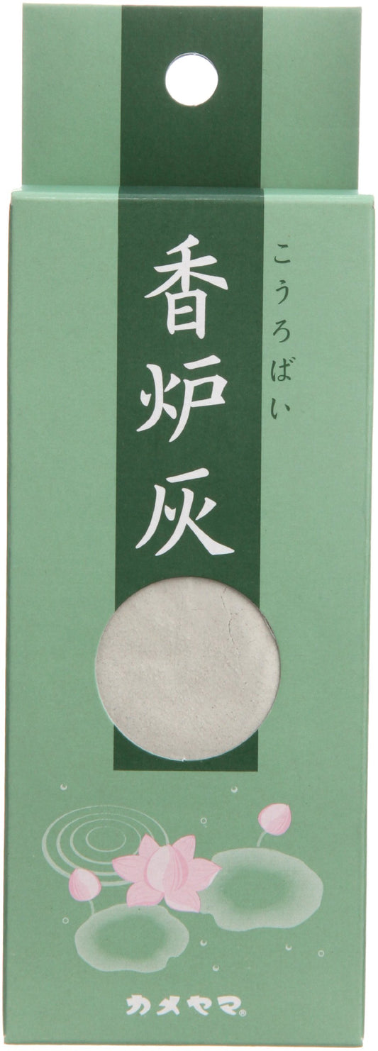 カメヤマ香炉灰　フック付 容量60G カメヤマ 仏具