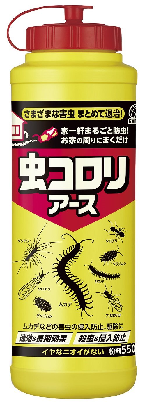 虫コロリアース　（粉剤）　550g 容量550G アース製薬 殺虫剤