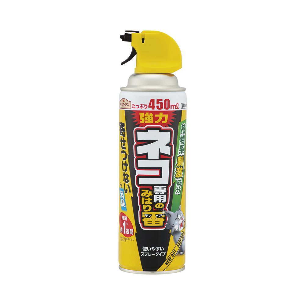 ネコ専用のみはり番スプレー　４５０ｍｌ 容量450ML アース製薬 園芸用品・忌避剤